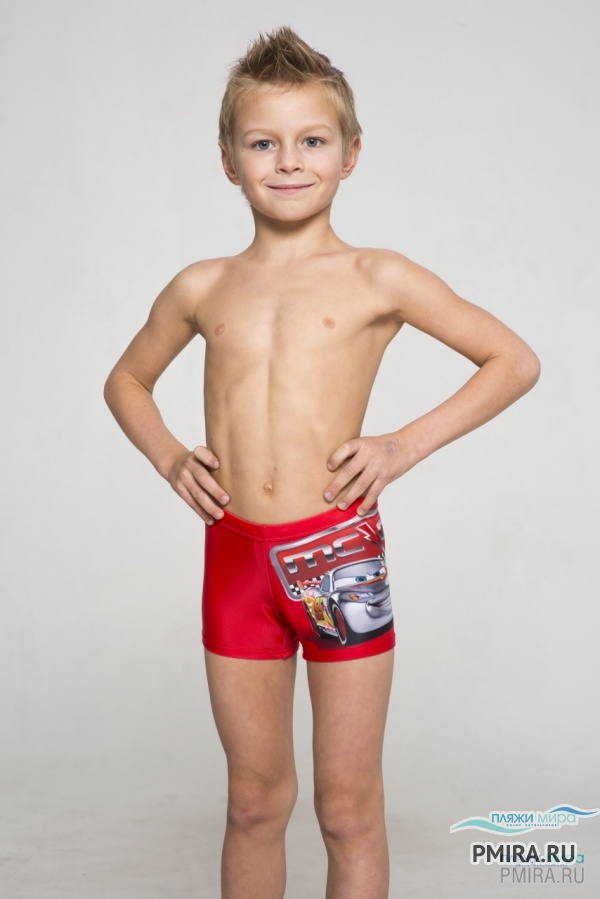Emdi Плавки-шорты для мальчиков, размер 40  фото