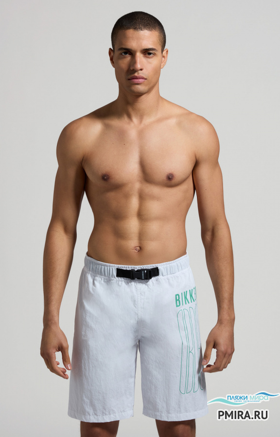 BIKKEMBERGS Шорты купальные мужcкие длинные фото