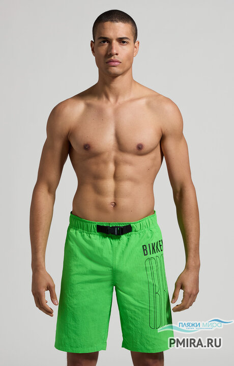 BIKKEMBERGS Шорты купальные мужcкие длинные фото