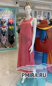 Платье Fede хлопок цвет лаванда фото