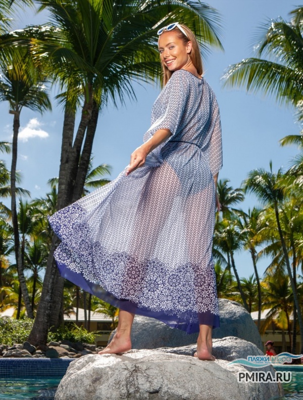 Платье Charmante пляжное из эластичной сетки фото